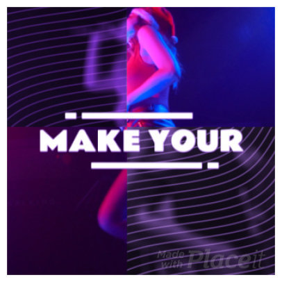 Instagram Video Maker for Musicians with Colorful Animations