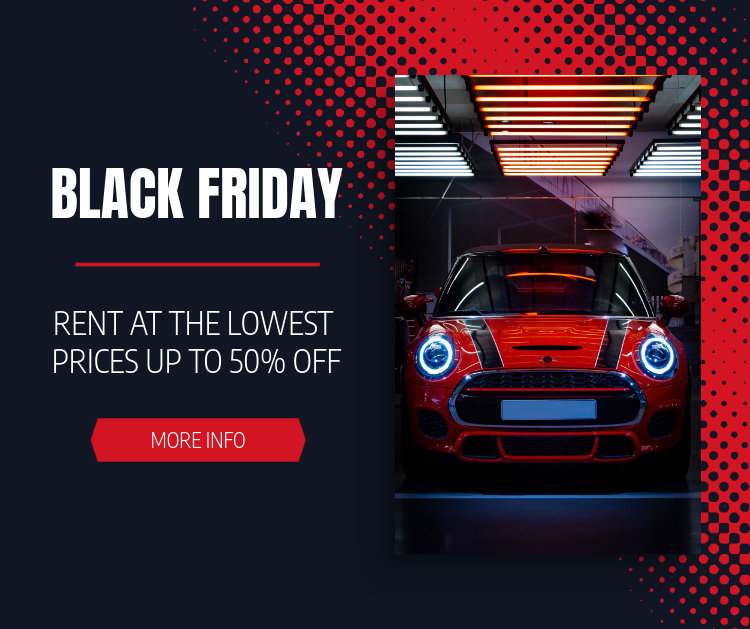 Black Friday Facebook Post Creator for a Car Rental Business