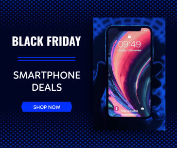Facebook Post Maker for a Smartphone Black Friday Sale