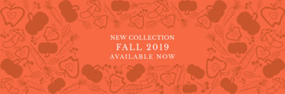 Facebook Cover Template with a Fall Theme