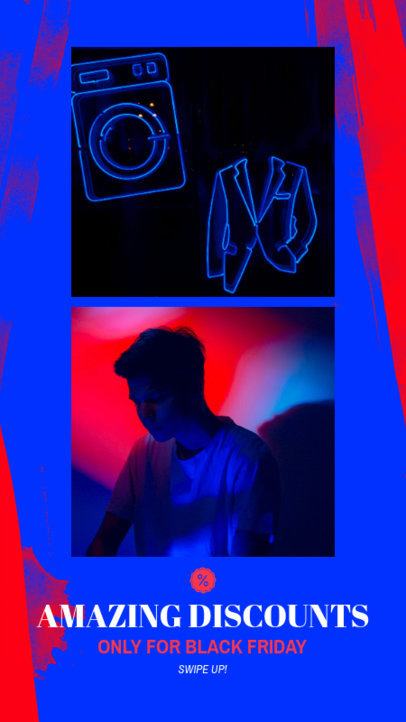 Instagram Story Maker for Amazing Black Friday Discounts 963j 1781