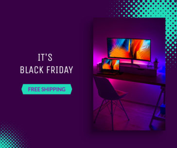 Black Friday Facebook Post Creator for an Electronic Sale