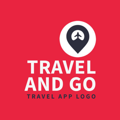 Modern Logo Maker for a Travel App