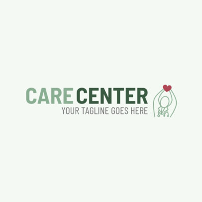 Logo Template for a Heart Care Center