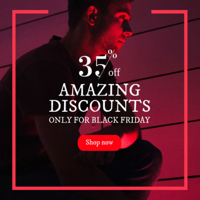 Online Banner Maker For an Amazing Black Friday Sale