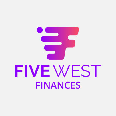 Logo Generator for a Finance Company with a Dynamic Graphic