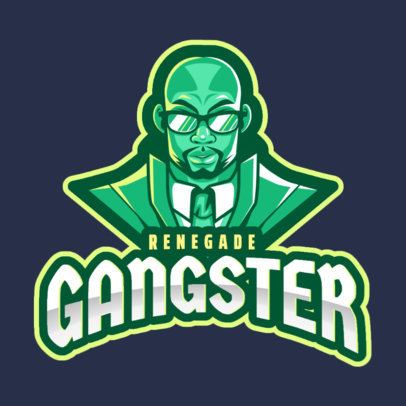 Logo Maker of a Gangster Inspired in Grand Theft Auto