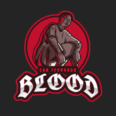 GTA-Themed Logo Creator with a Tattooed Man Graphic