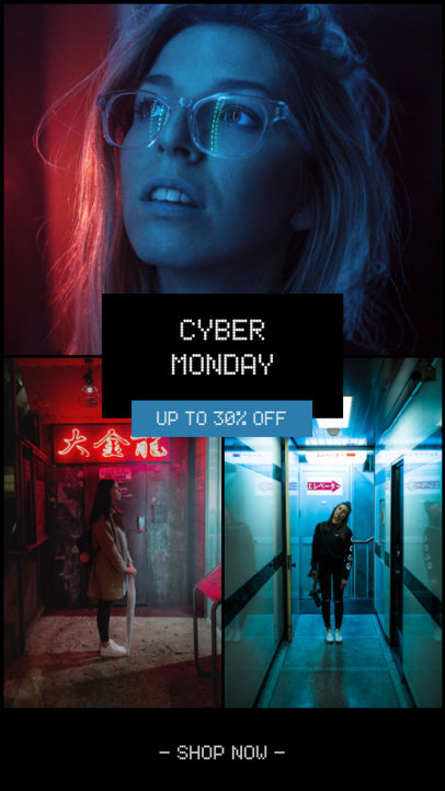 Instagram Story Generator for Cyber Monday Discounts