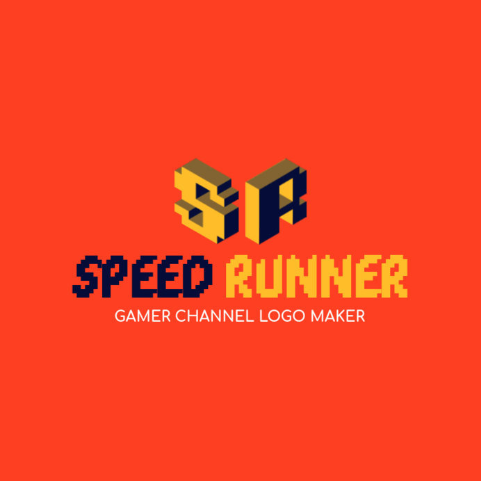 Monogram Logo Maker for a Speedrunner
