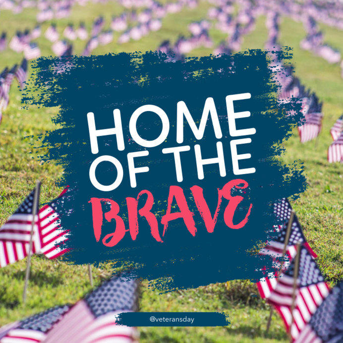 Instagram Post Generator for a Veterans Day Holiday