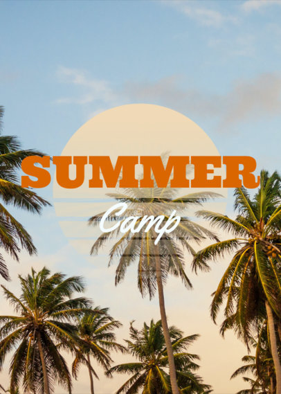 Summer Camp T-Shirt Design Maker