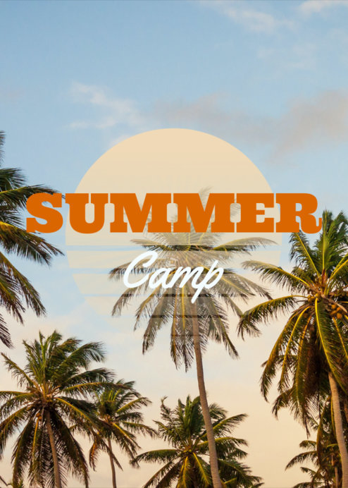 Summer Camp T-Shirt Design Maker
