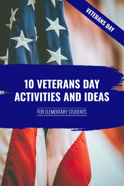 Pinterest Pin Maker for a Veterans Day Ideas Post 663h-1804