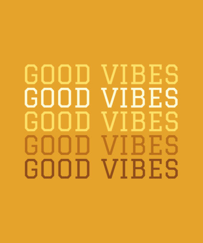 Retro T-Shirt Design Maker with a Monochromatic Design 1809c