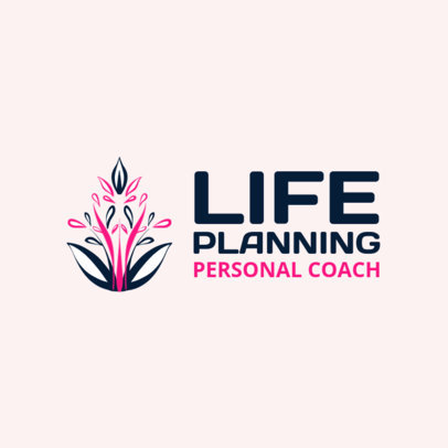 Abstract Logo Maker for a Life Coach