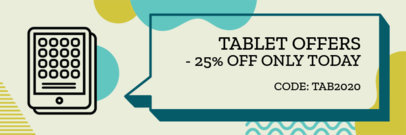 Twitter Header Maker Featuring Tech Graphics for Cyber Monday 1797b