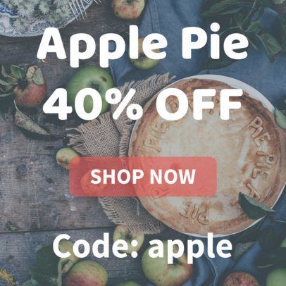 Simple Banner Maker for Bakery Sale