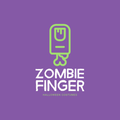 Halloween-Themed Logo Maker for a Costume Store 