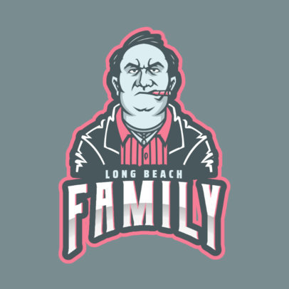 Gaming Logo Maker Featuring a GTA-Inspired Gangster 