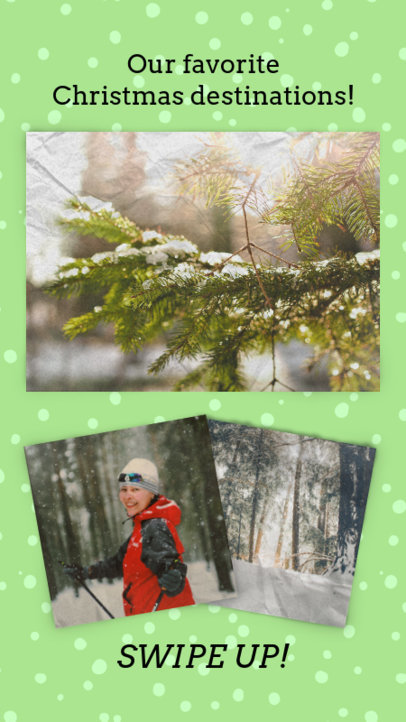 Instagram Story Maker for a Top Christmas Destinations Ranking 971g 1826