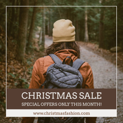 Instagram Post Maker for a Special Christmas Sale