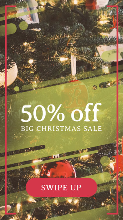Instagram Story Maker for a Big Christmas Sale 
