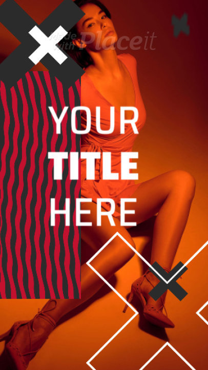 Instagram Story Template with Modern Designs