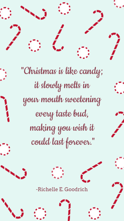 Instagram Story Maker with a Heart-Melting Christmas Quote 1043i-1827