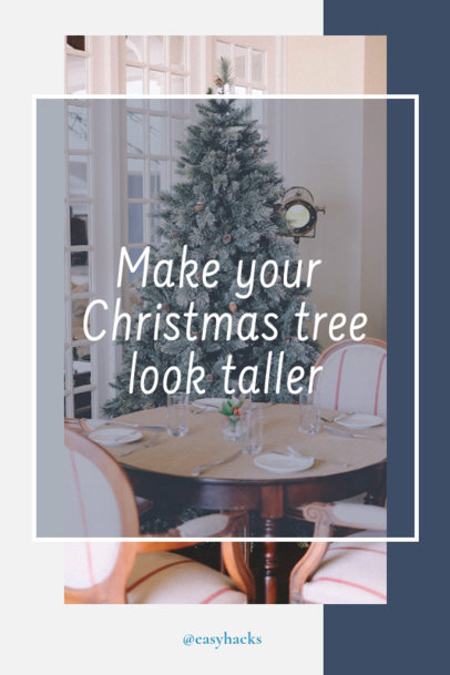 Pinterest Pin Template for Christmas Trees DIY Ideas 1123f 1836