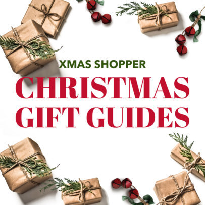 Holiday Facebook Post Template for a Christmas Gift Guide 584j 1835