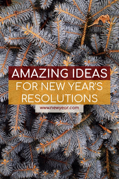 Pinterest Pin Template for New Year's Resolutions Ideas 1122i - 1862