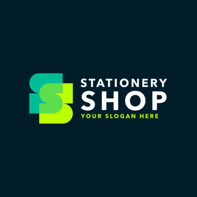 Logo Template for a Stationery Store