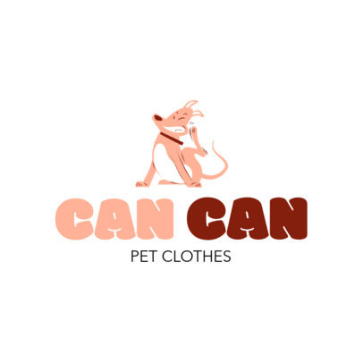 Logo Maker for a Dog Clothing Store