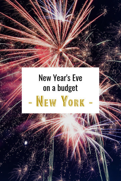 Pinterest Pin Template for a New Year's Eve on a Budget 1128h-1869