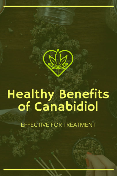 Pinterest Pin Generator for a CBD Benefits Post 1768g-1894