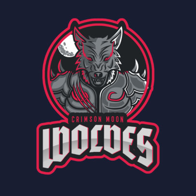 Logo Generator of a Daunting Werewolf Based on World of Warcraft 