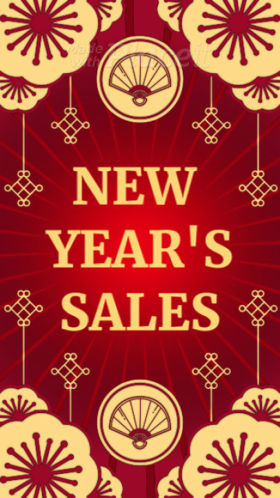 Chinese New Year Instagram Story Video Maker for the Year of the Rat 