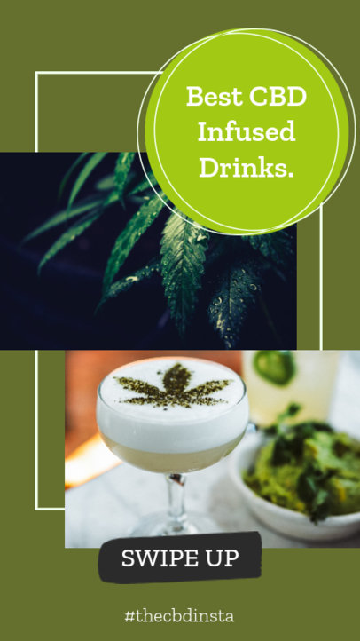 CBD-Themed Instagram Story Maker for a Marijuana Story 858f-1889