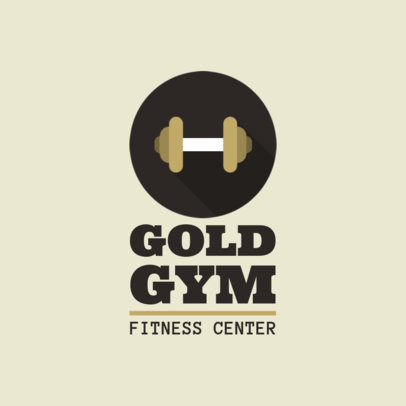 Fitness Center Logo Generator 