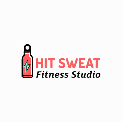 Fitness Studio Logo Generator with a Simple Design 