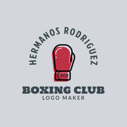 Online Logo Generator for a Boxing Club