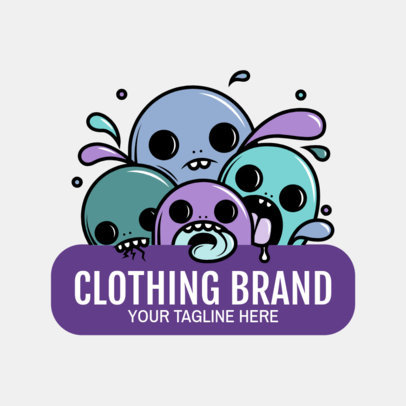 Santa Cruz-Inspired Logo Maker for a Streetwear Clothing Brand