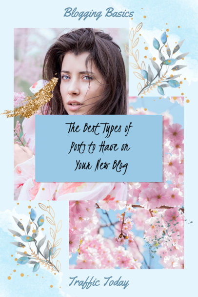 Pinterest Post Maker for an Elegant Collage Design