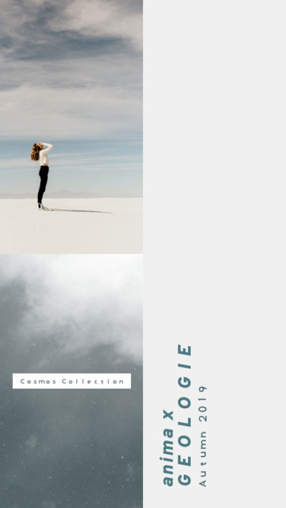 Collage Instagram Story Maker for a Fashion Brand Collaboration Announcement 969g 1882