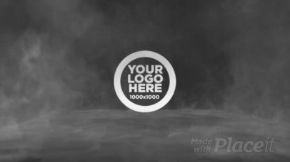 Epic Intro Maker for a Logo Reveal Featuring Animated Smoke 1850