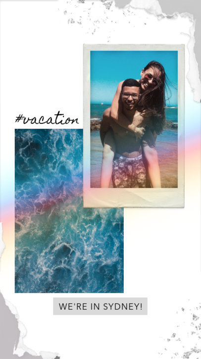 Instagram Story Maker for Travelholic Bloggers with Instant Picture Frames