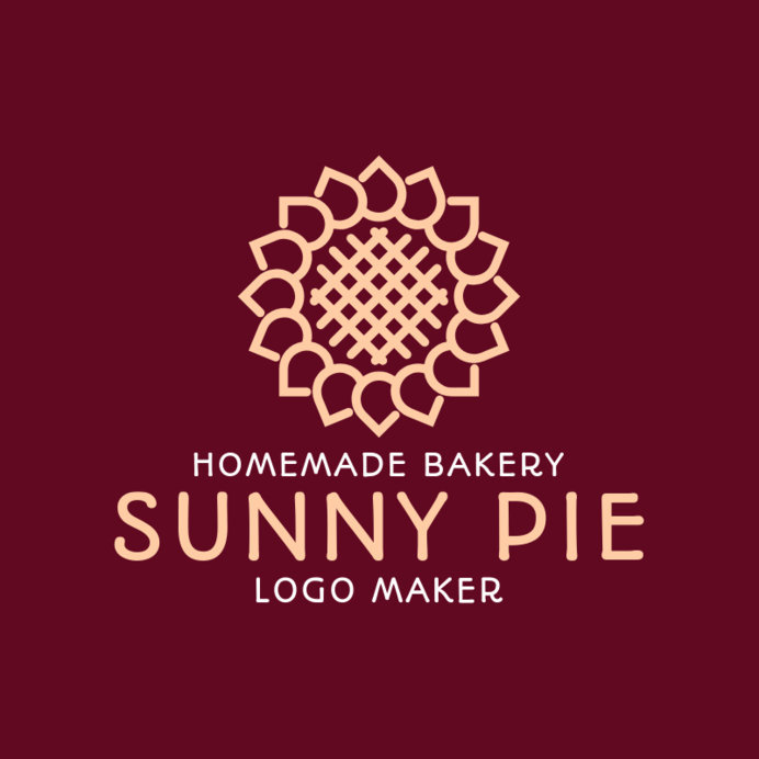 Bakery Logo Maker with an Abstract Floral Icon