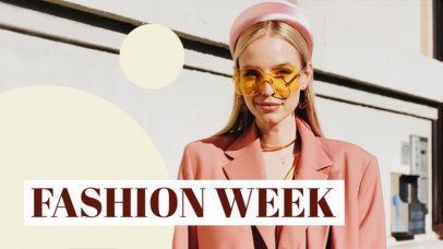 YouTube Thumbnail Template Featuring a Fashionable Minimalist Design