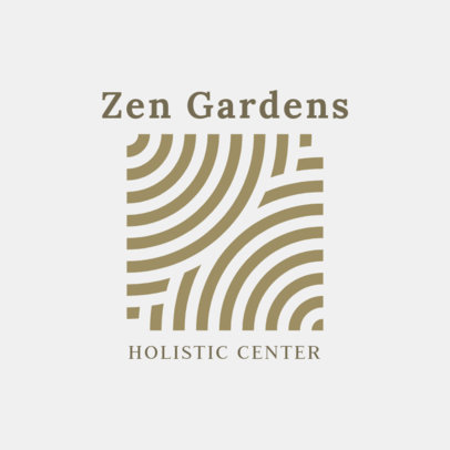 Abstract Logo Template for Holistic Centers 